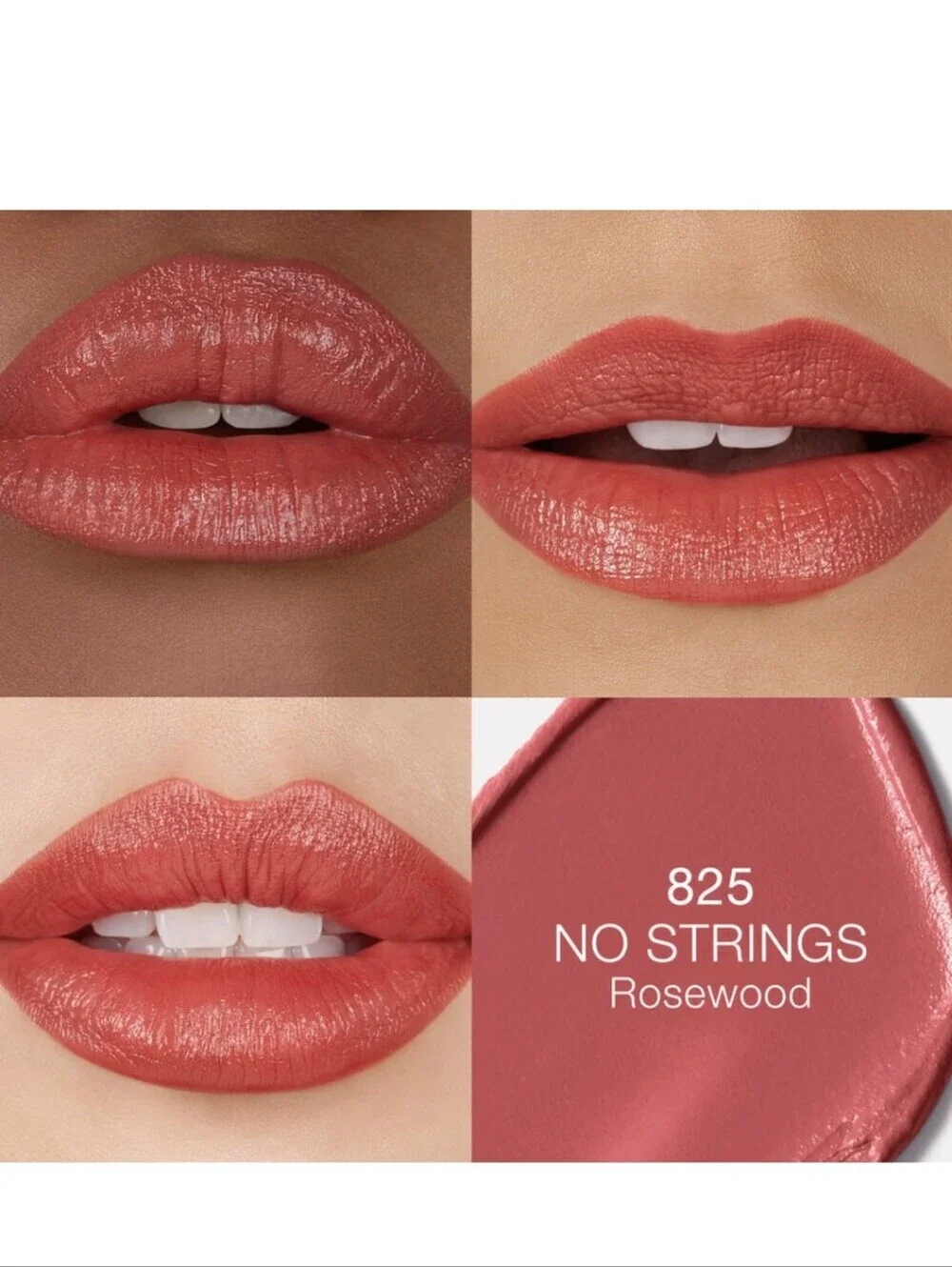 NARS Explicit Refillable Lipstick: No Strings (825), .13oz (Full Size), NIB